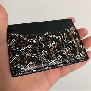 Authentic Goyard Saint Suplice card holder